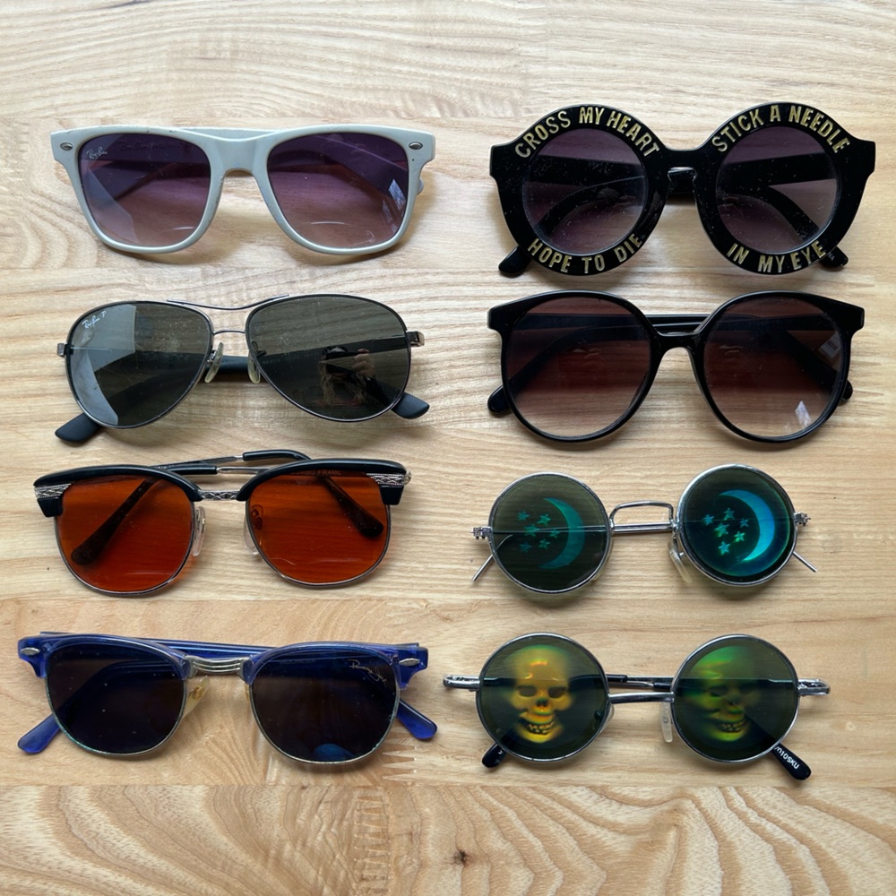 Lot of Vintage and Deadstock Sunglasses